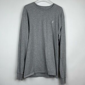 Champion Authentic Athleticwear Long Sleeve T-Shirt in Gray Men’s Size Medium